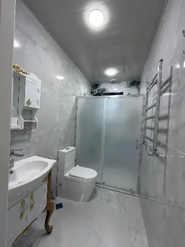 Qəbələ isti hovuzlu 3 yan-yana A-frame